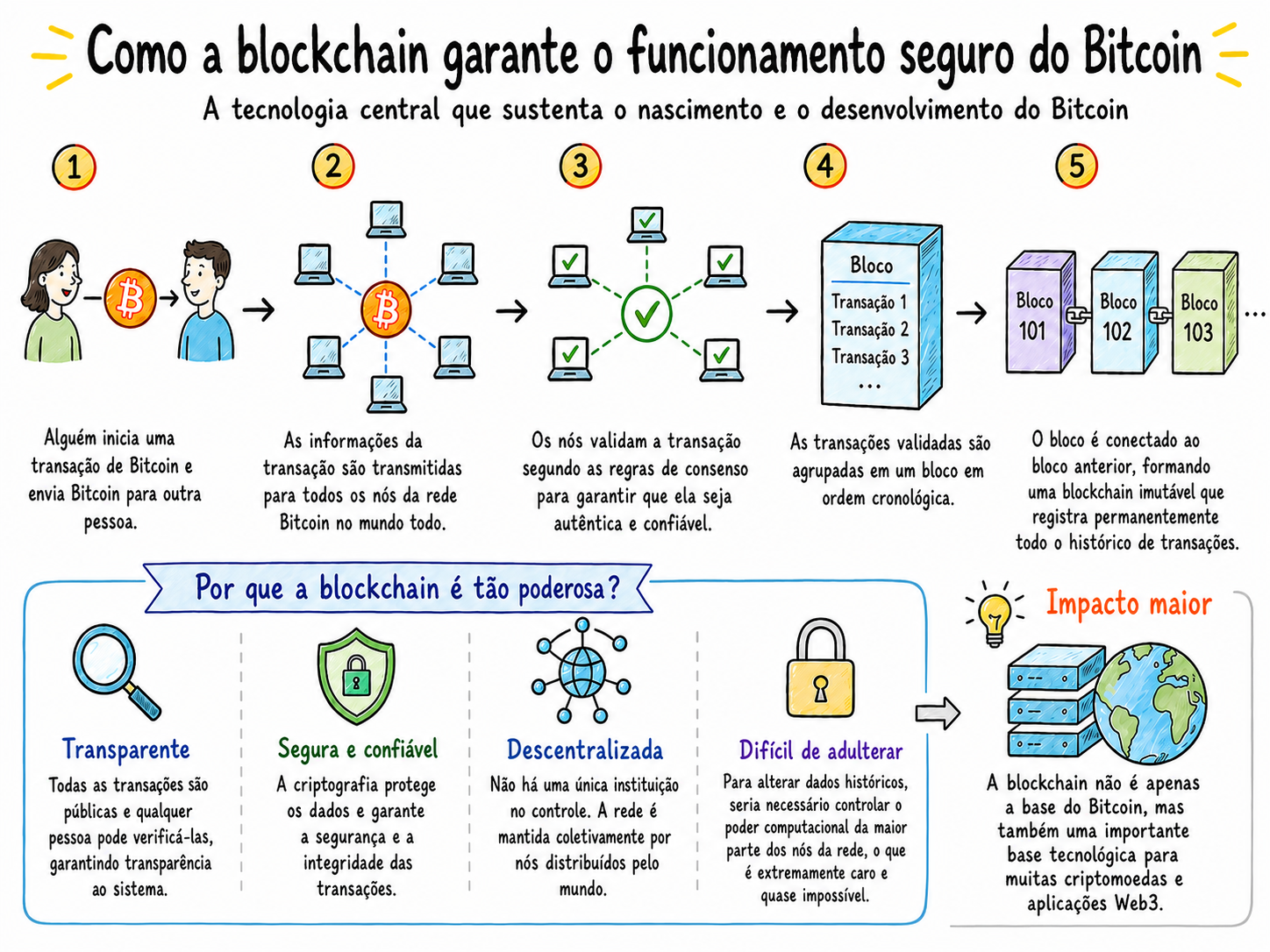 Como funciona a tecnologia blockchain