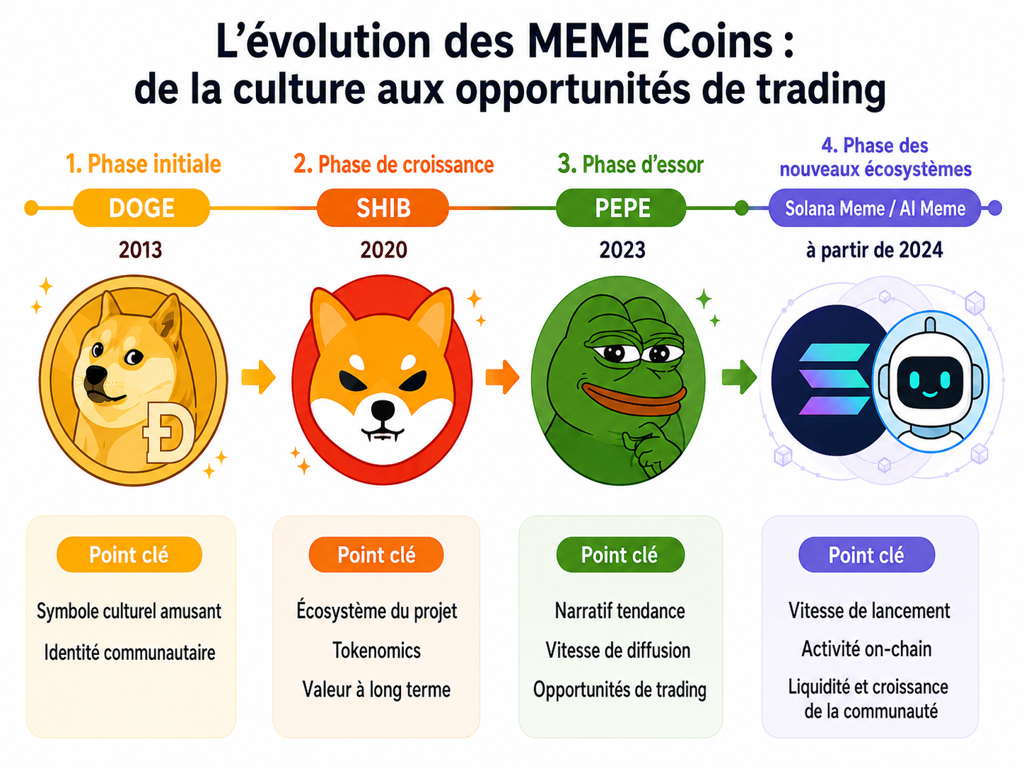 L’evoluzione delle MEME Coin: da DOGE a PEPE